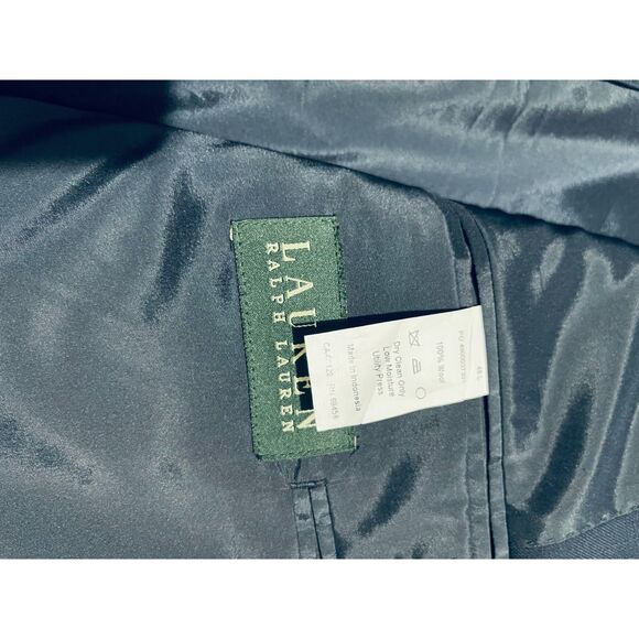 Lauren Ralph Lauren classic sport coat gold buttons navy Blue jacket  men's 48L - Picture 4 of 13